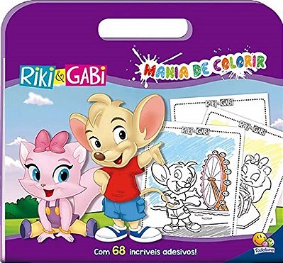 Mania De Colorir: Riki & Gabi