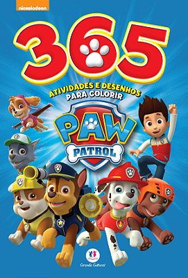 Patrulha Canina - 365 Atividades E Desenhos Para Colorir