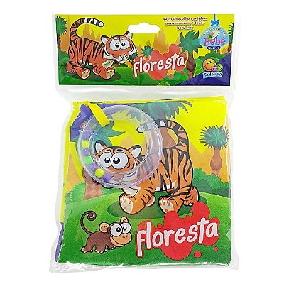 Floresta - Meu Mundo - Um Livro De Pano