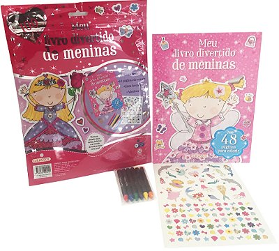 Meu Livro Divertido De Meninas (Kit)