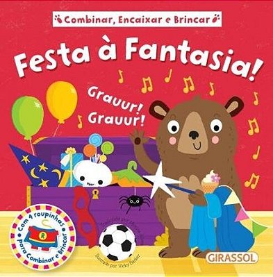 Combinar, Encaixar E Brincar - Festa A Fantasia