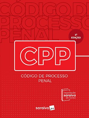 Código De Processo Penal - Legislação Saraiva De Bolso