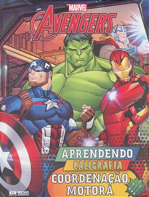 Aprendendo Caligrafia Marvel - Coordenação Motora