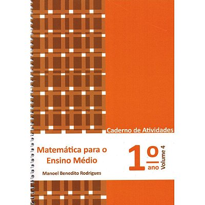 Matemática Para O Ensino Médio Volume 4 - Caderno De Atividades