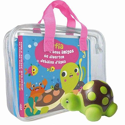 Sofia E Seus Amigos Se Divertem Debaixo D' Água - Livro Com Bichinho