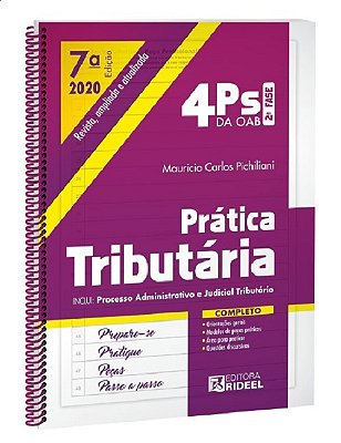 4PS Da Oab - 2ª Fase - Prática Tributária - 7ª Edição 2020