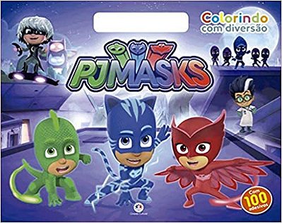 Pj Masks - Colorindo Com Diversão