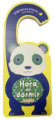 Hora De Dormir - Pequenos Passos - Livro De Porta
