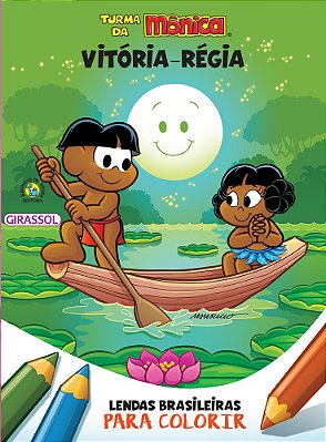 Tm - Lendas BR Para Colorir - Vitoria-Regia