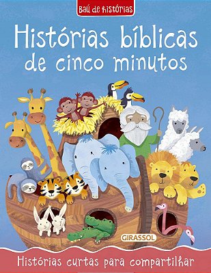 Histórias Bíblicas De Cinco Minutos - Baú De Histórias