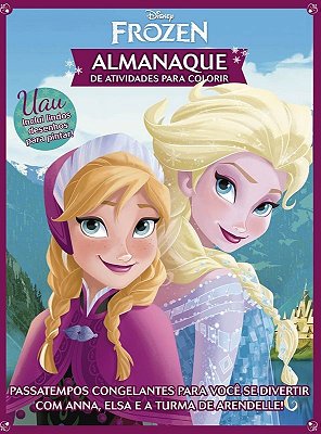 Frozen - Almanaque De Atividades Para Colorir