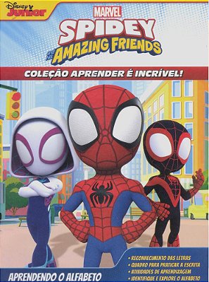 Aprender É Incrível Marvel - Spidey Aprendendo O Alfabeto