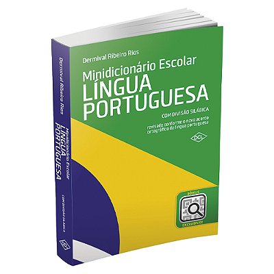 Minidicionário Escolar Língua Portuguesa Com Divisão Silábica E Qr-Code