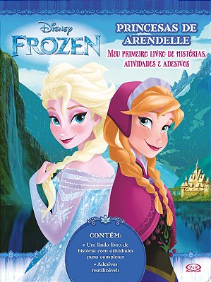 Princesas De Arendelle - Meu Primeiro Livro De Histórias, Atividades E Adesivos