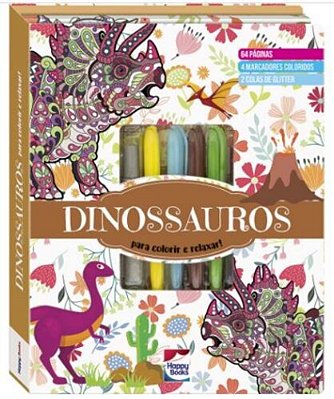 Meu Superkit Brilhante De Arteterapia Dinossauros
