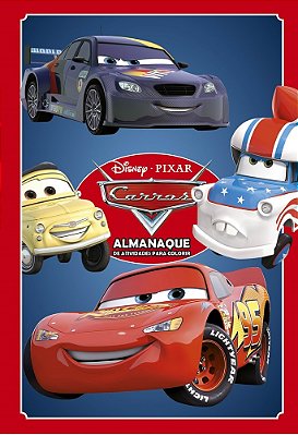 Disney Carros Almanaque De Atividades Para Colorir