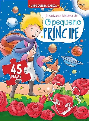 O Pequeno Príncipe Livro Quebra-Cabeça