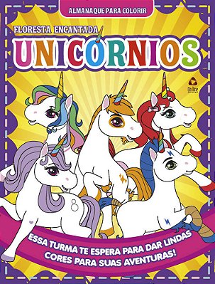 Floresta Encantada - Almanaque Para Colorir