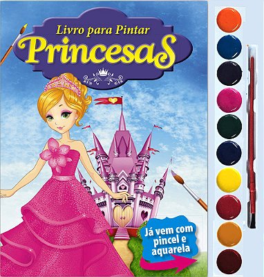Livro Para Pintar Princesas