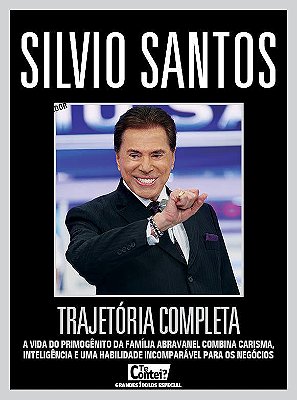 Te Contei - Grandes Ídolos - Especial - Luxo Capa Holográfica Silvio Santos Trajetória Completa Especial Luxo