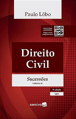 Direito Civil - Sucessões - Vol. 6 - 9ª Edição 2023