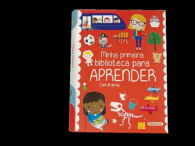 Minha Primeira Biblioteca Para Aprender Com 6 Livros