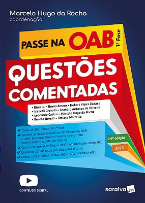 Passe Na Oab - 1ª Fase - Questões Comentadas - 14ª Edição 2023