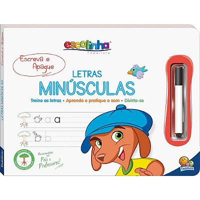 Escolinha Escreva E Apague II: Letras Minúsculas