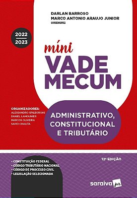 Mini Vade Administrativo, Constitucional E Tributário - 12ª Edição 2022