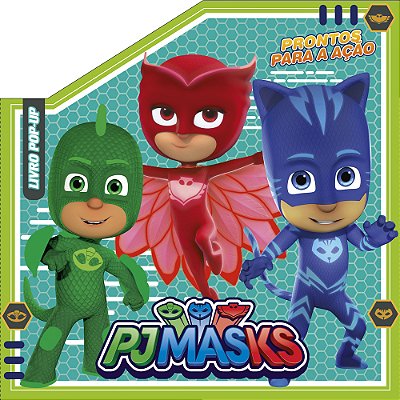 Pj Mask - Livro Pop Up Prontos Para A Ação