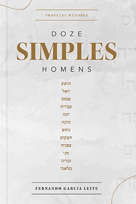 Doze Simples Homens Profetas Menores
