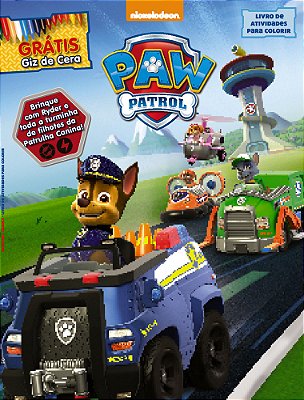 Patrulha Canina - Livro De Atividade Para Colorir Binque Com Ryder E Toda Turminha De Filhotes Da Patrulha Canina!