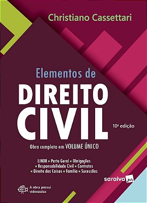 Elementos De Direito Civil - 10ª Edição 2022