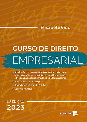 Curso De Direito Empresarial - 11ª Edição 2023