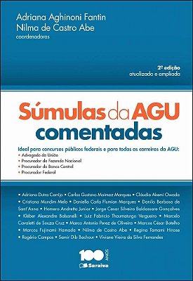 Súmulas Da Agu Comentadas - 2ª Edição De 2014