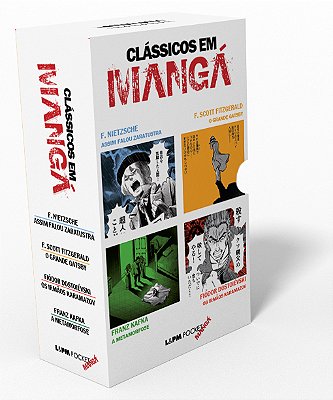 Caixa Especial Clássicos Em Mangá