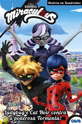 Miraculous Ladybug - Ladybug E Cat Noir Contra A Poderosa Tormenta!