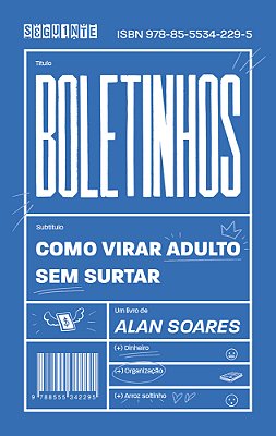 Boletinhos Como Virar Adulto Sem Surtar