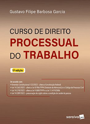 Curso De Direito Processual Do Trabalho - 11ª Edição 2023