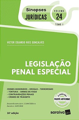 Sinopses - Legislação Penal Especial - Vol. 24 - Tomo I - 16ª Edição 2020