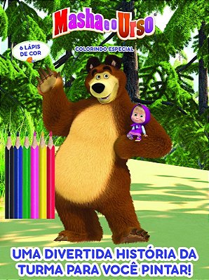 Masha E O Urso - Colorindo Especial - Vol.1
