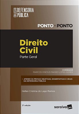Defensoria Pública – Ponto A Ponto – Direito Civil - Parte Geral - 2ª Edição 2020