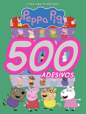 Peppa Pig Superlivro De Adesivos - 500 Adesivos