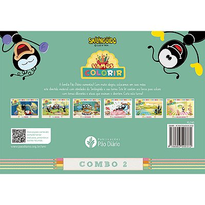 Livros Para Colorir Smilinguido - Kit 2