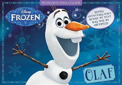 Disney Prancheta Para Colorir - Olaf