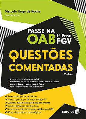 Passe Na Oab 1ª Fase Da Fgv - Questões Comentadas - 12ª Edição 2021