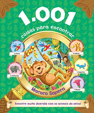 1.001 Coisas Para Encontrar - Macaco Sapeca