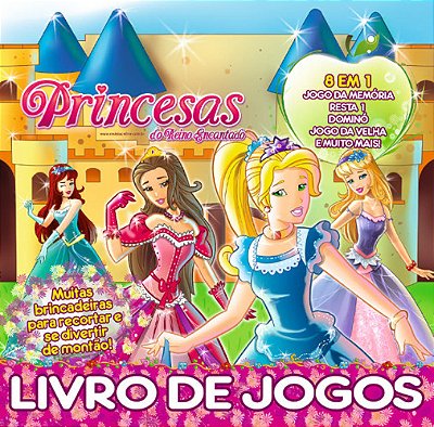 Princesas Livro De Jogos