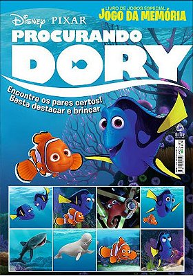 Disney Pixar - Procurando Dory - Livro De Jogos Especial - Jogo Da Memória
