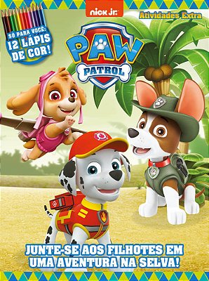 Patrulha Canina - Atividades Extra - Vol.2 Junta-Se Aos Filhotes Em Uma Aventura Na Selva!